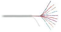 Кабель NIKOLAN U/UTP, 10 пар, Кат.3, 26 AWG, внутренний, PVC, 305м 